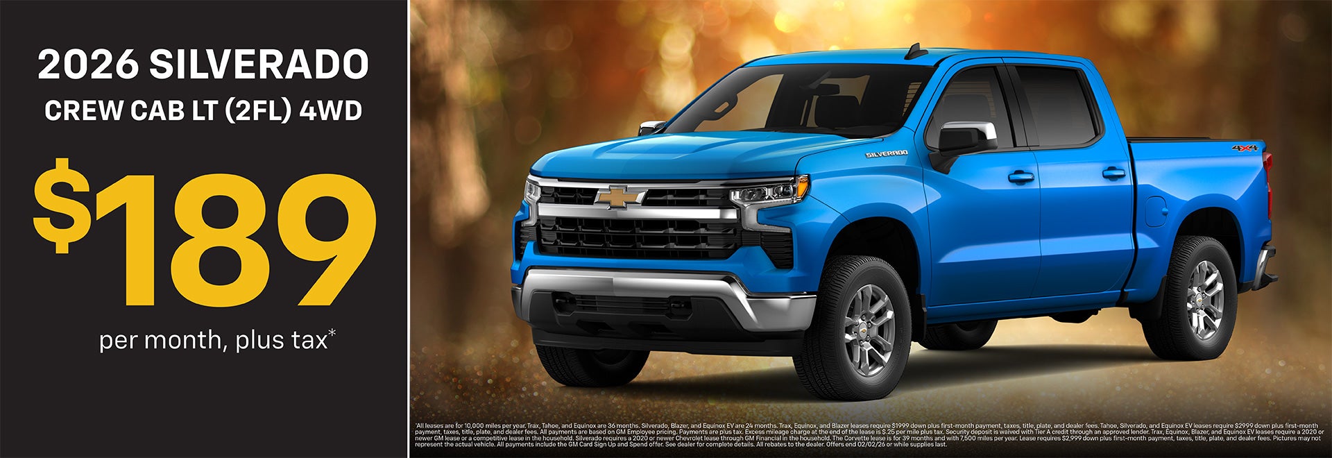 2026 SILVERADO CREW CAB